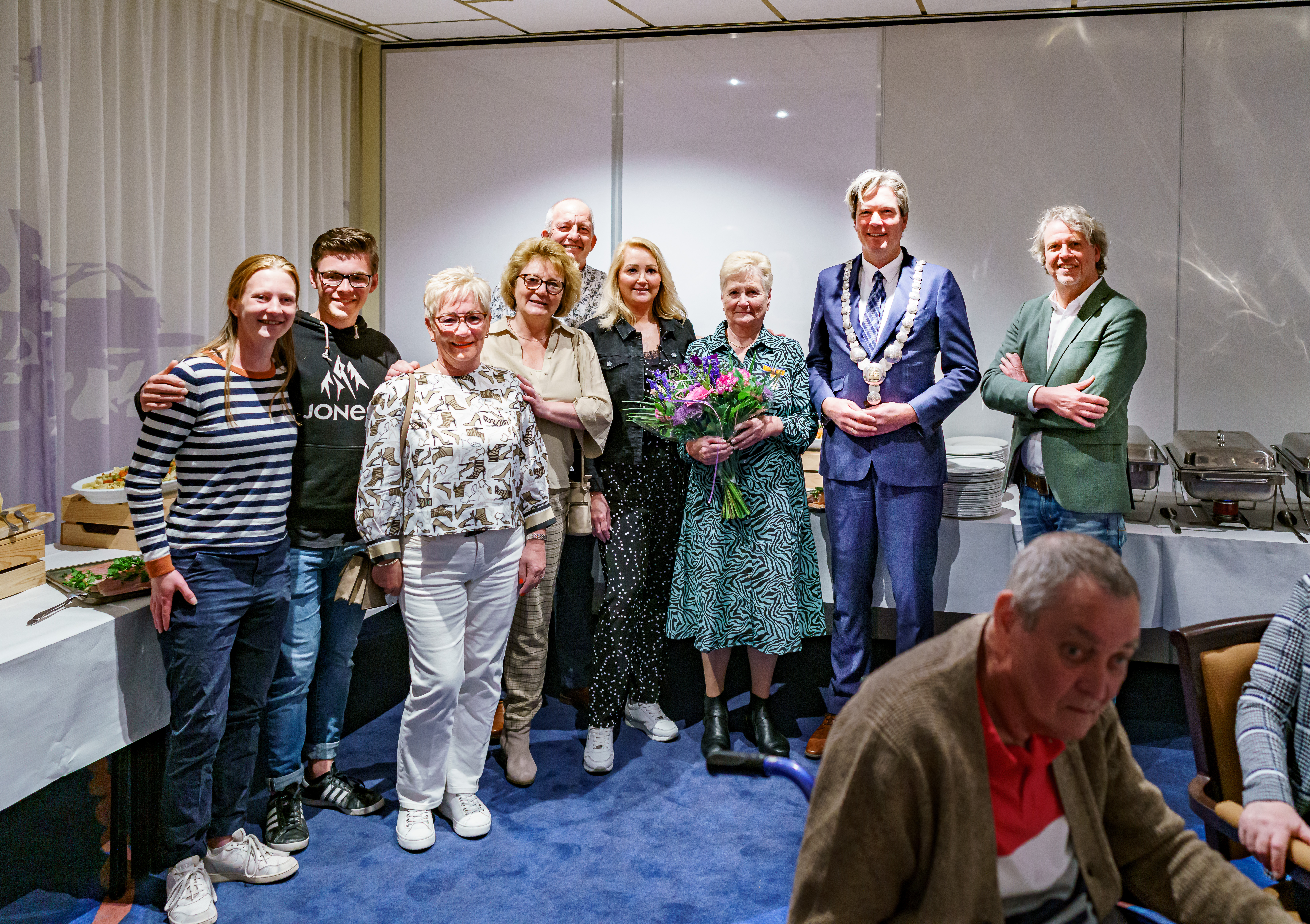 Foto Burgemeester Foort van Oosten Uitreiking