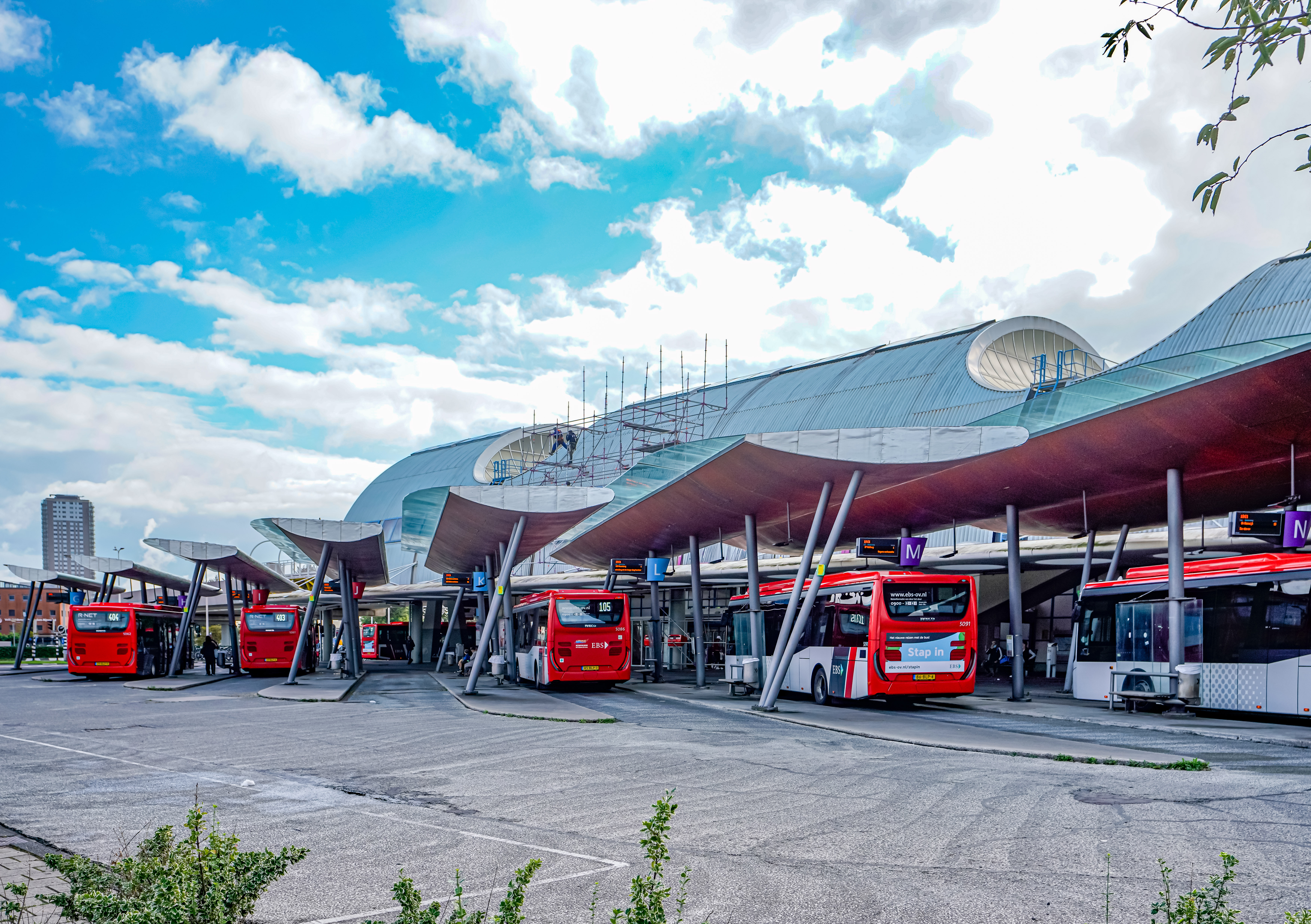 foto Busstation Spijkenisse Centrum